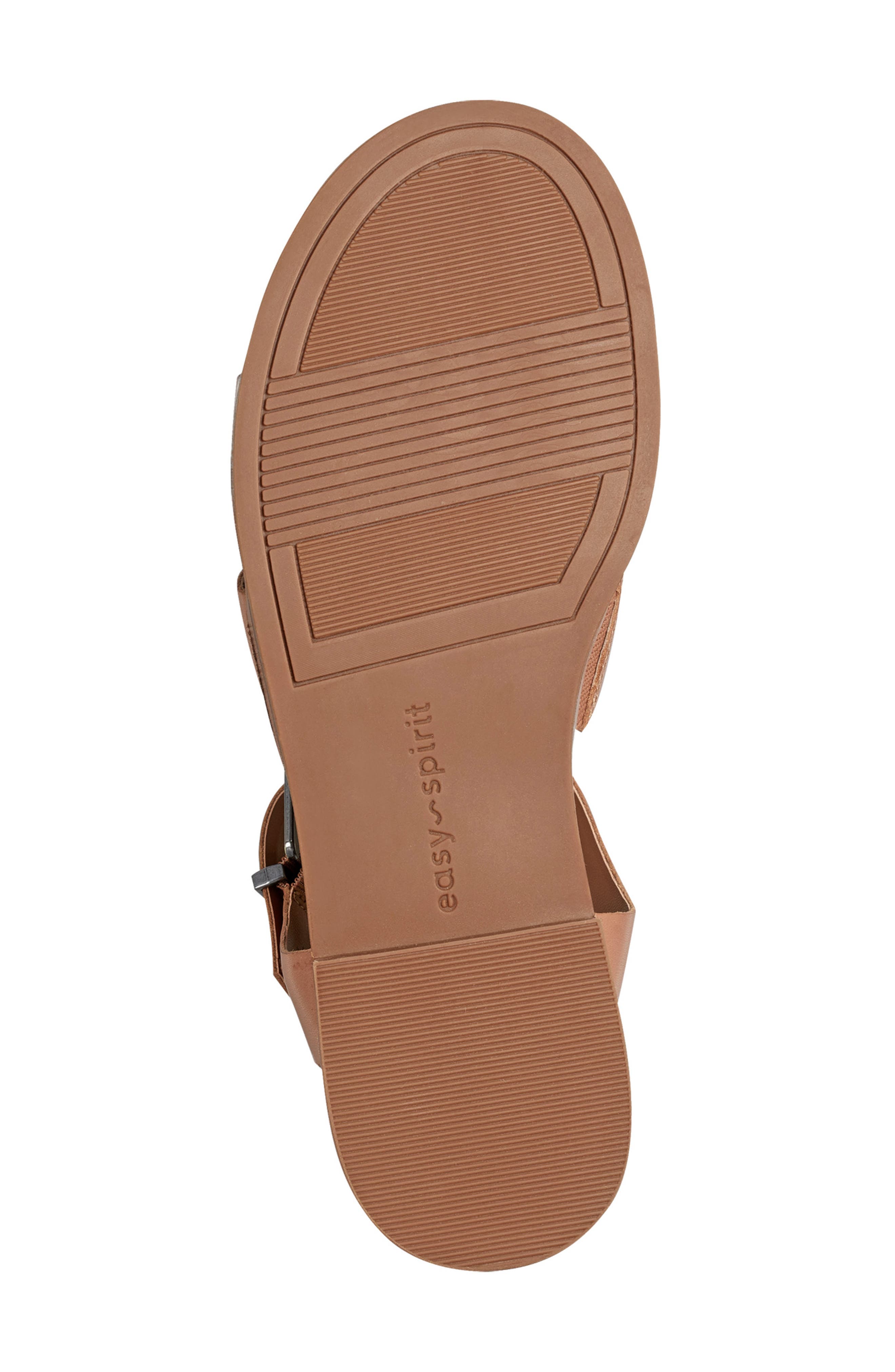 Easy Spirit Gretty Fisherman Sandal - Wide Width Available, Alternate, color, Medium Brown