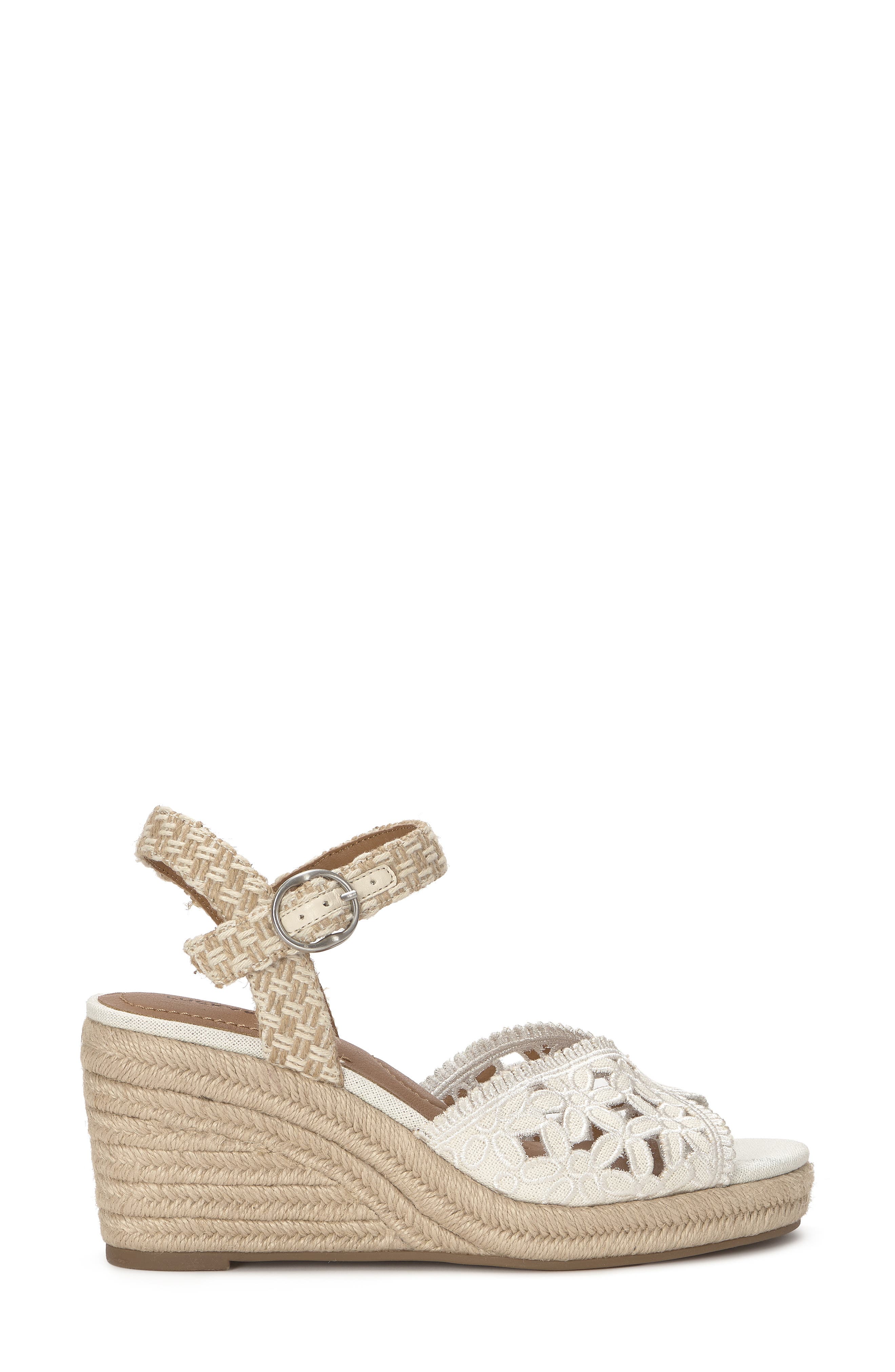 Lucky Brand Coyna Espadrille Ankle Strap Platform Wedge Sandal, Alternate, color, 