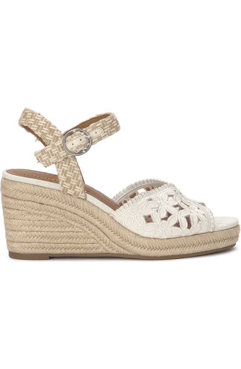Lucky Brand Coyna Espadrille Ankle Strap Platform Wedge Sandal, Alternate, color,