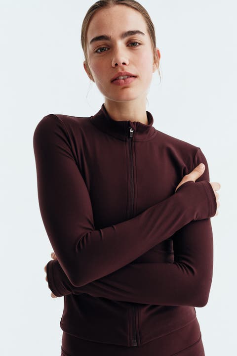 Zip-through Sports Jacket With Softmove
