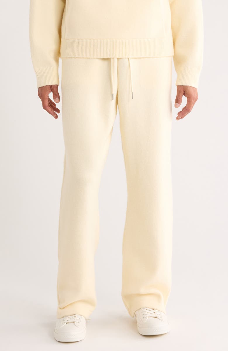 HONOR THE GIFT Art Knit Pants, Main, color, Bone