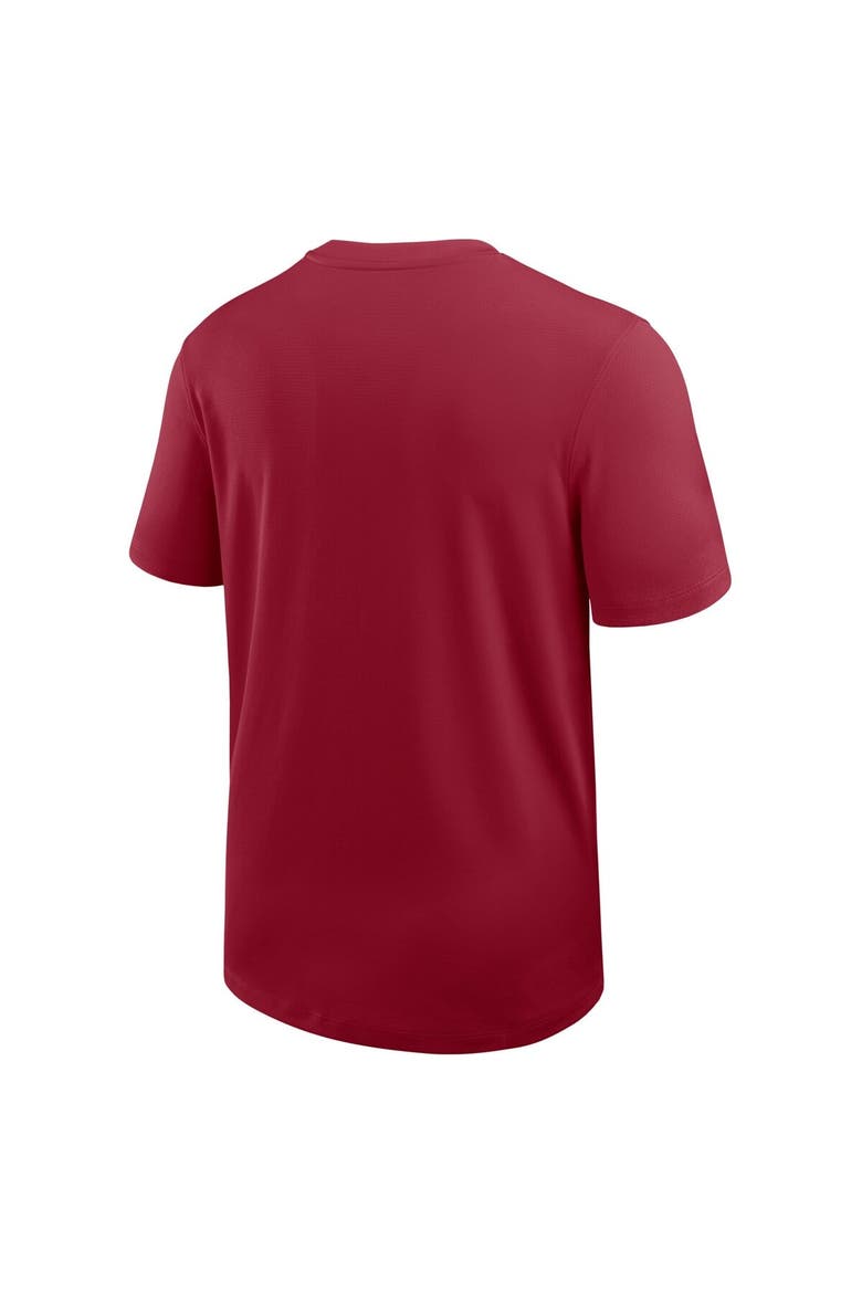 Men's Nike Cardinal USC Trojans 2025 Sideline UV Performance Coach T-Shirt, Alternate, color, Cardinal