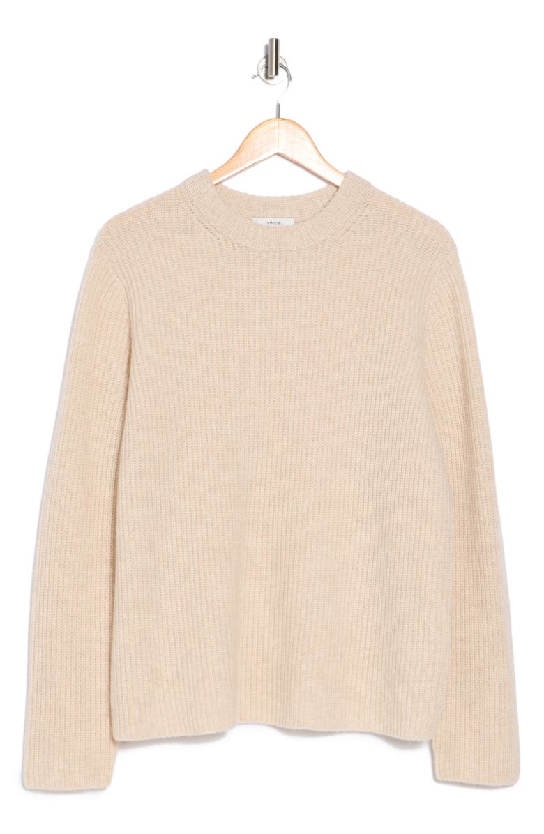 Vince Shaker Stitch Cashmere Sweater, Alternate, color,