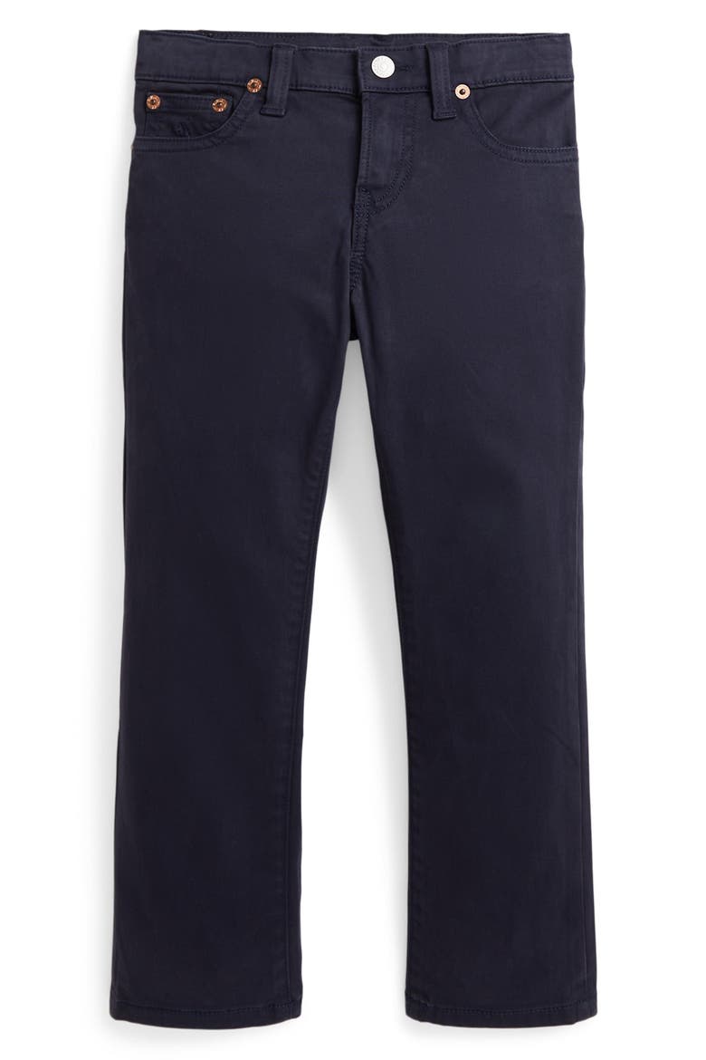 Kids' Sullivan Slim Fit Five Pocket Pants, Main, color, NAVY