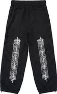 RtA Nixon Placed Paisley Print Nylon Joggers