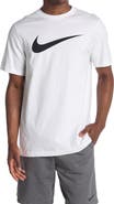 Nike Icon Swoosh Cotton Graphic T-Shirt