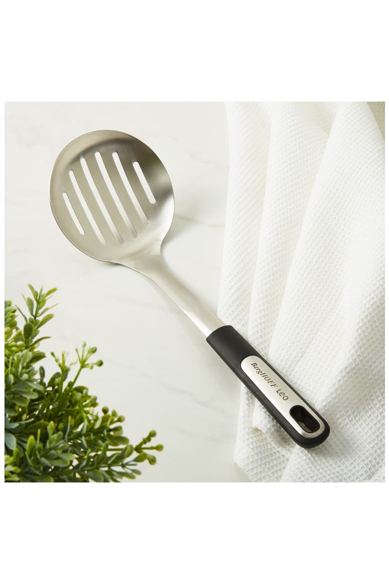 Leo Graphite Skimmer Spoon, Alternate, color, BLACK