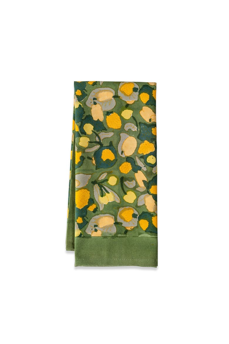Fruit Tea Towels, Main, color, Yellow/Green 20" x 30"