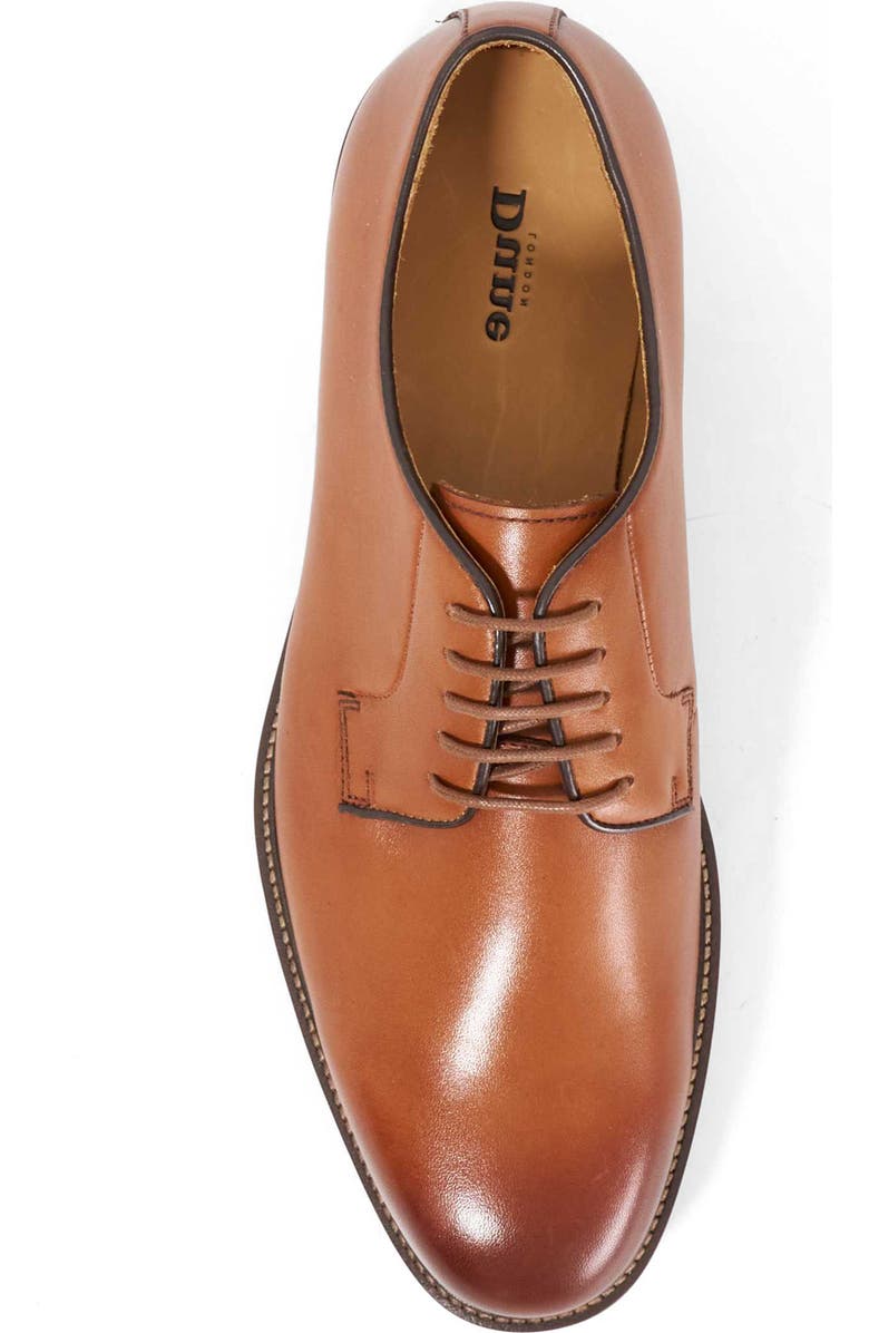 Dune London Siril Plain Toe Derby, Alternate, color, Tan