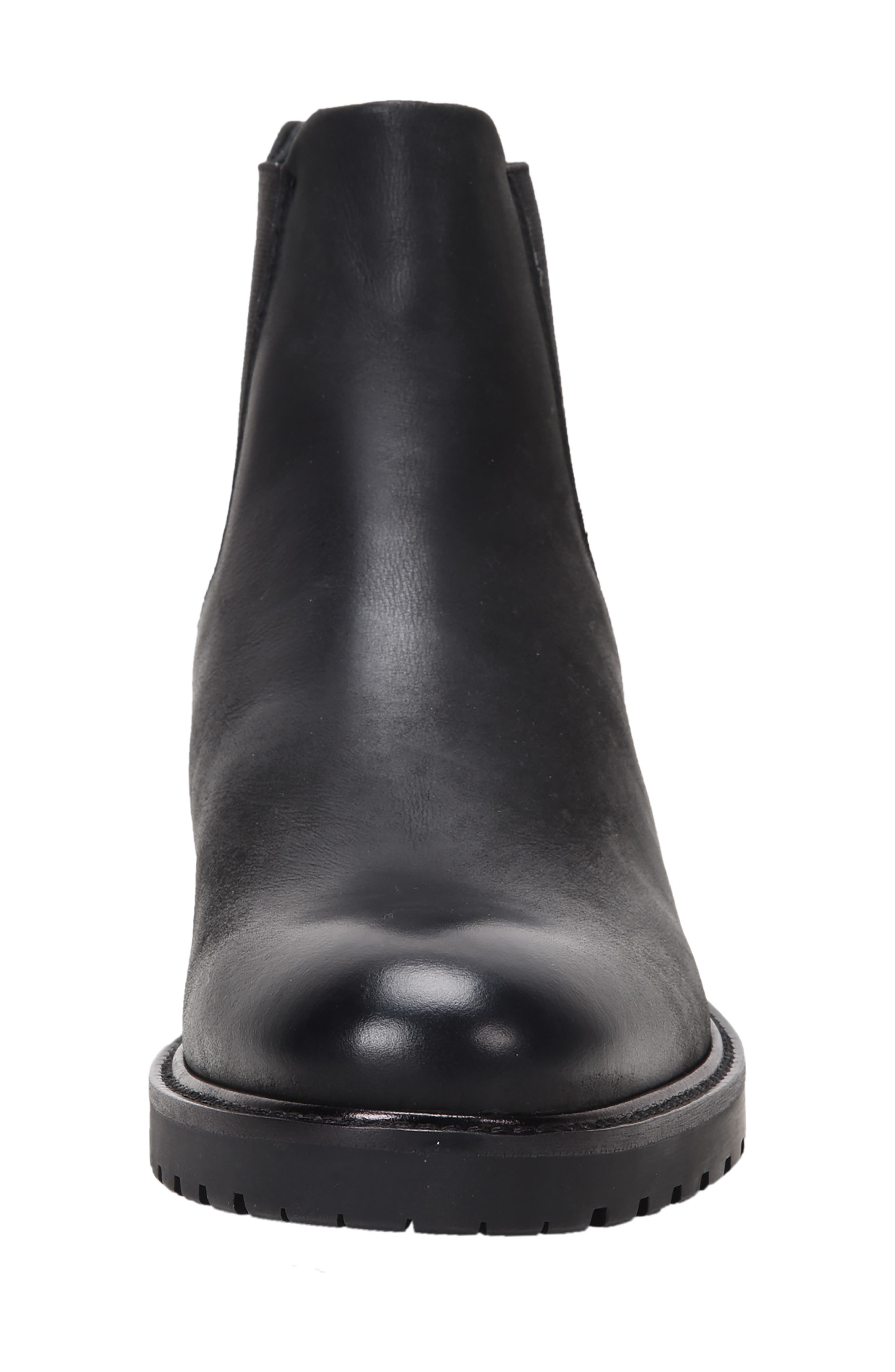 Ross & Snow Fabio Genuine Shearling Lined Chelsea Boot, Alternate, color, 