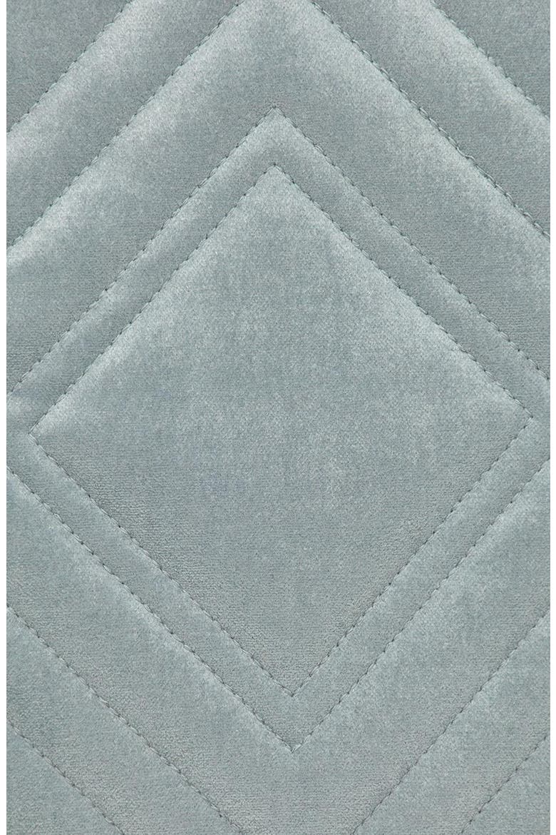 Reta Diamond Quilted Throw Pillow, Alternate, color, GRAY