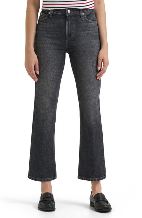 High Waist Kick Boot Flare Jeans