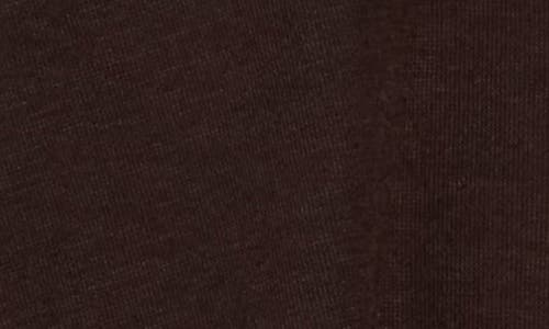 Max Studio Short Sleeve Sweater In Brown