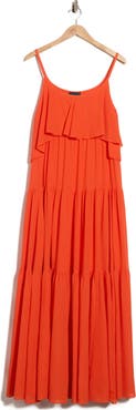 Longchamp Ruffled Tiered Maxi Dress