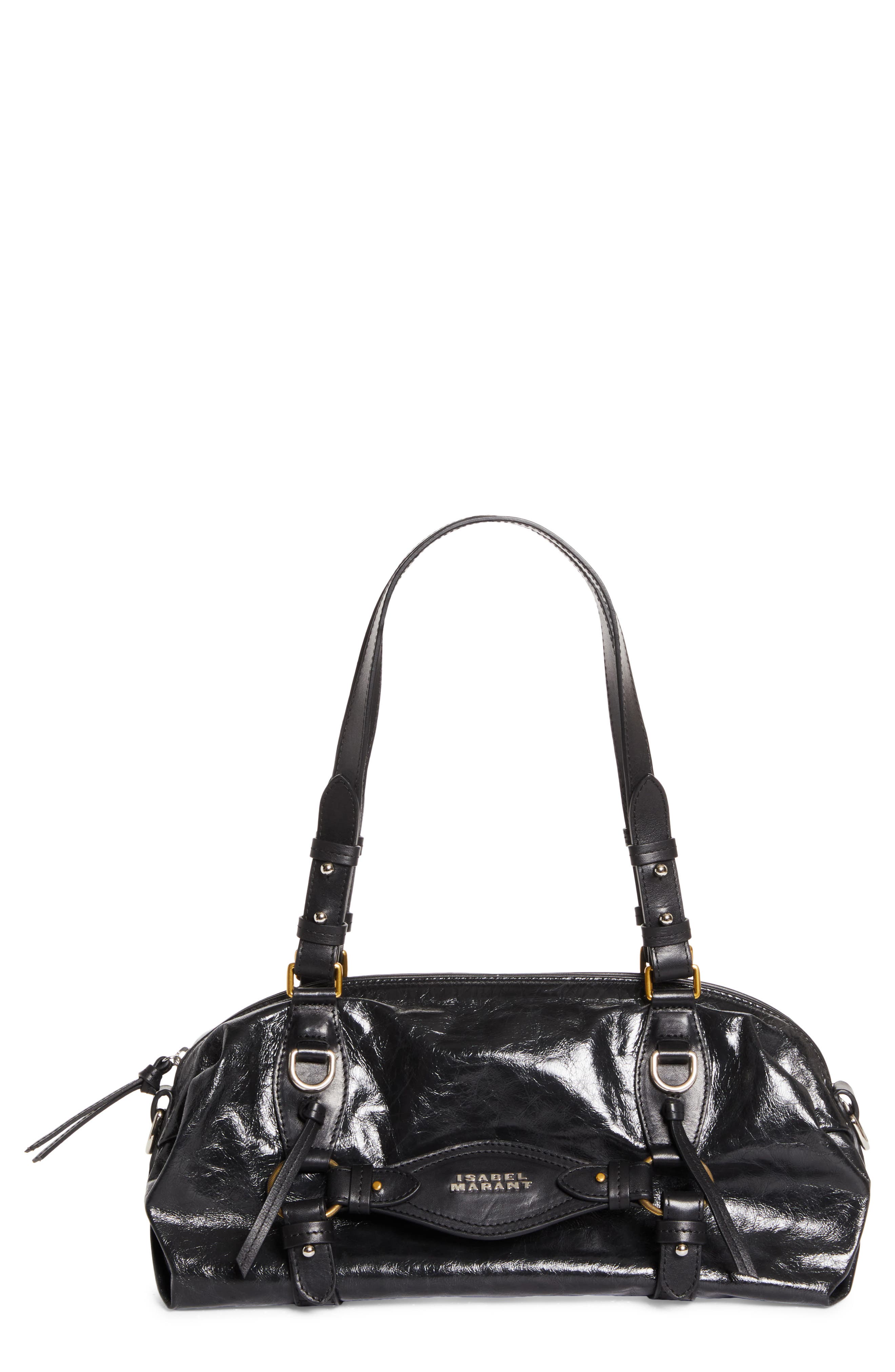 Mini Tilpa Leather Bag, Main, color, BLACK