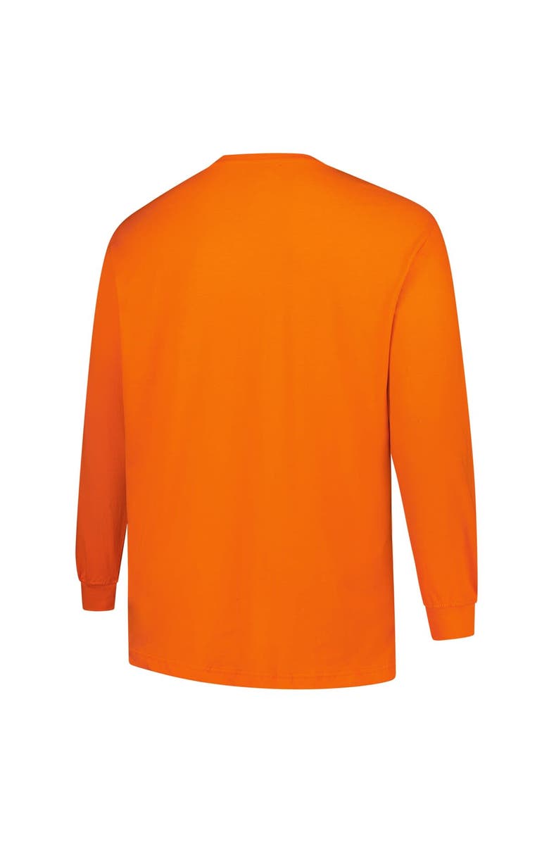PROFILE Men's Profile Orange San Francisco Giants Big & Tall Two-Hit Long Sleeve T-Shirt, Alternate, color, Orange