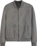Robert Barakett Jake Felted Bomber Jacket