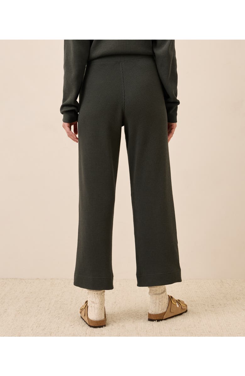 Pact Thermal Waffle Wide Leg Pant, Alternate, color, Oak