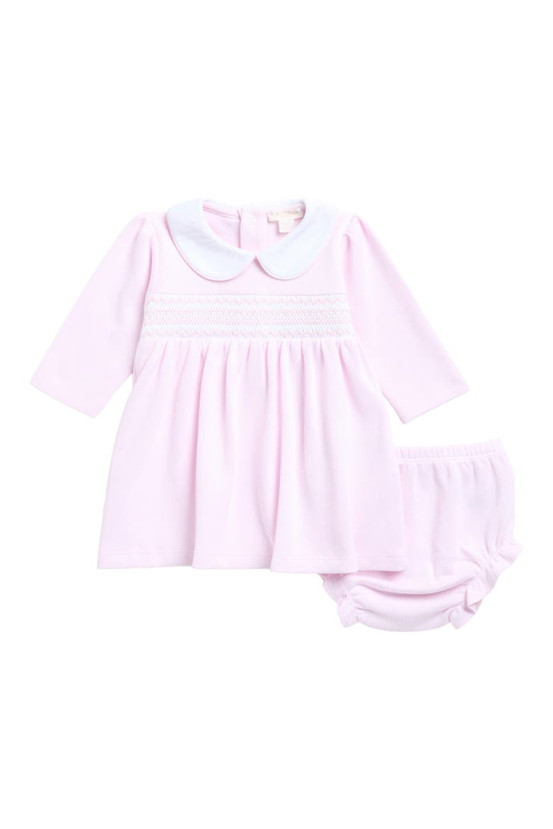 Kids' Smocked Pima Cotton Dress & Bloomers Set, Main, color, PINK