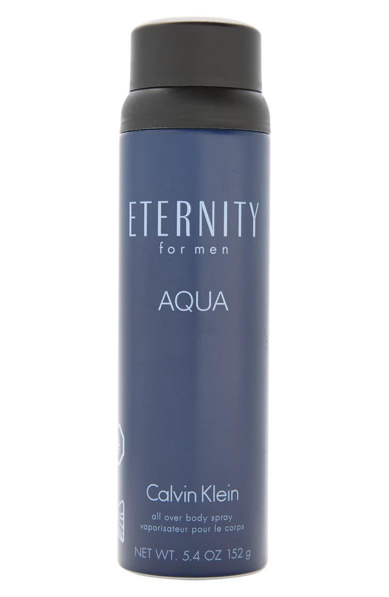 Calvin Klein Eternity Aqua Eau De Toilette Spray - 5.4 oz., Main, color, Dark Blue