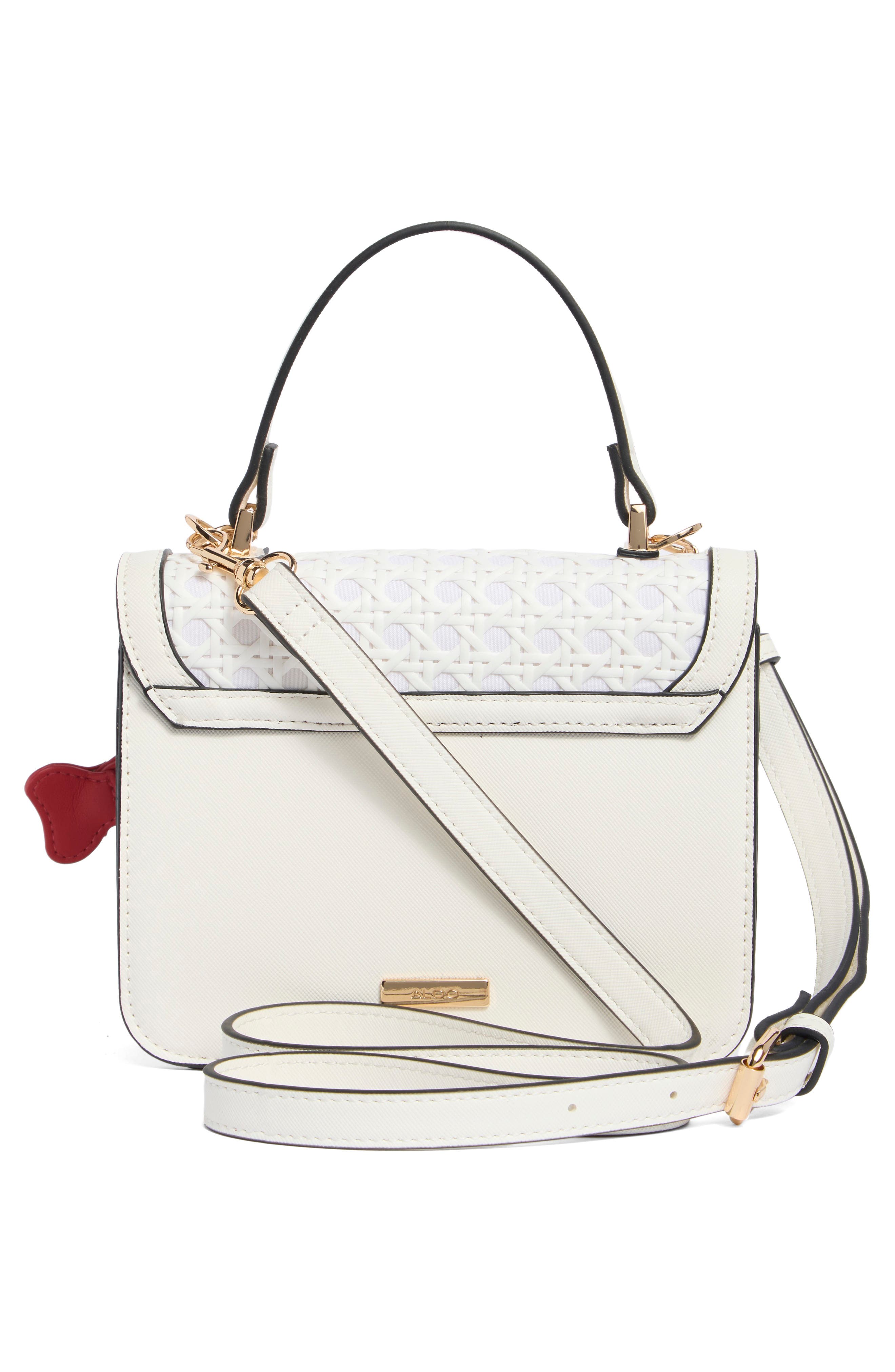 ALDO Adrohanad Crossbody Bag, Alternate, color, White Combo