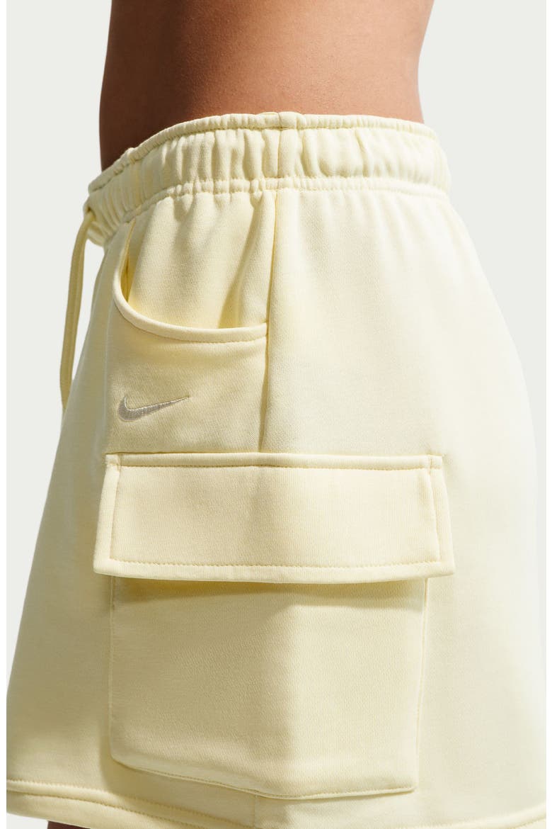 Phoenix French Terry Cargo Miniskirt, Alternate, color, ALABASTER/ SAIL