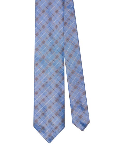 Robert Talbott Robert Multi Check Necktie In Blue