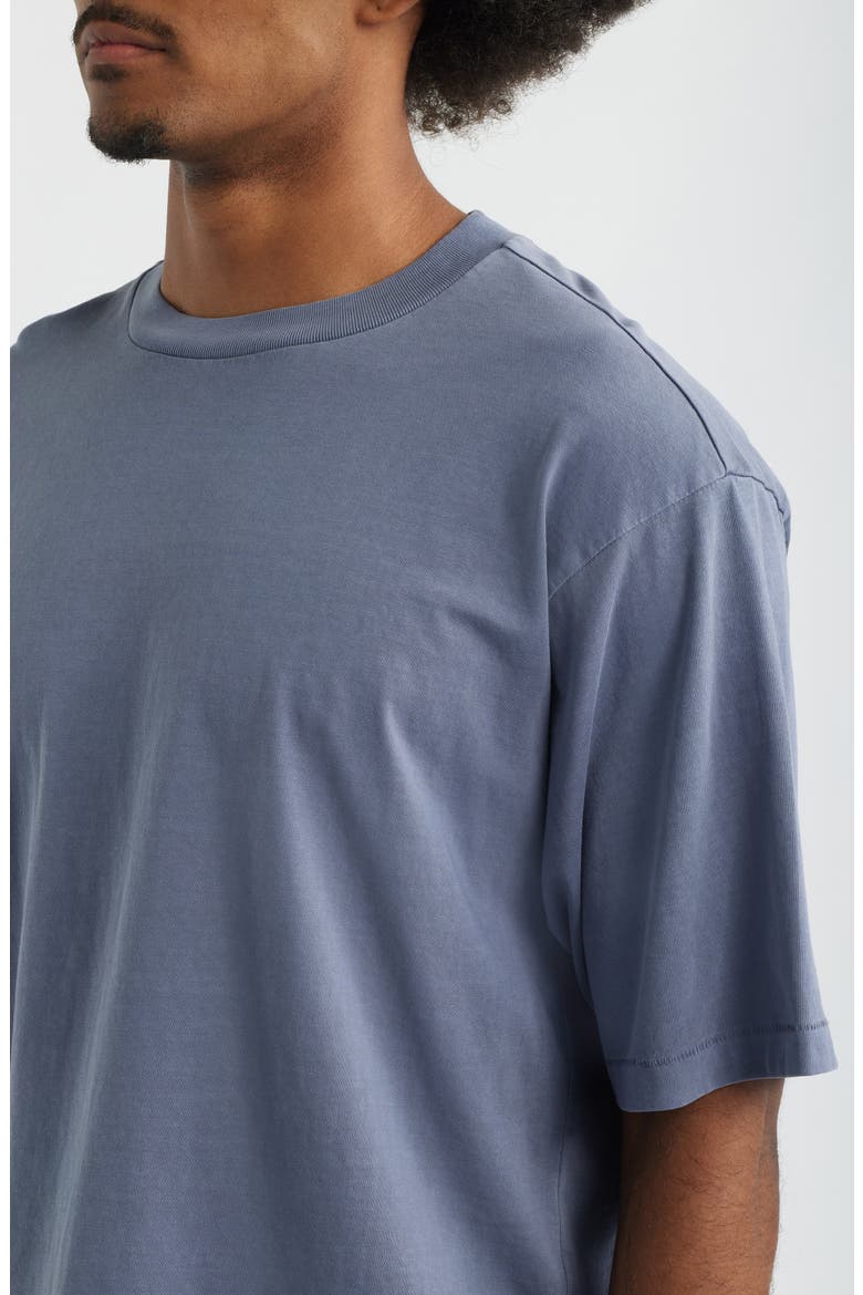 Garment Dyed Boxy Crop T-Shirt, Alternate, color, GREY FOLKSTONE