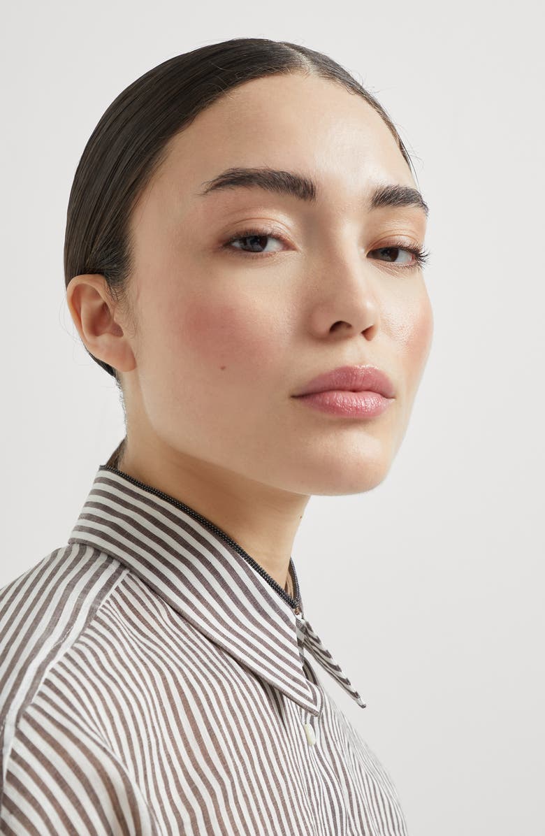 Brunello Cucinelli Organza shirt, Alternate, color,