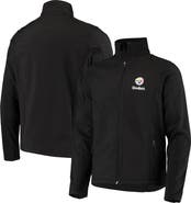 DUNBROOKE Men's Dunbrooke Black Pittsburgh Steelers Sonoma Softshell Full-Zip Jacket
