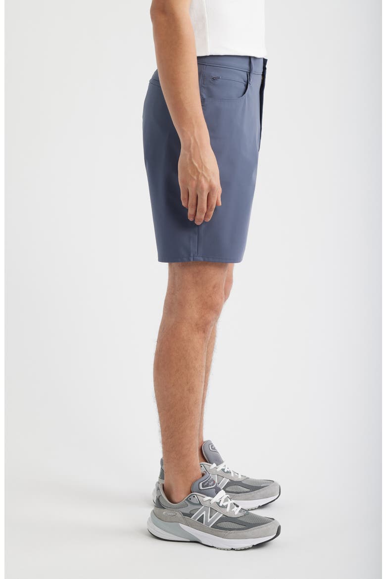 Bay Athletic Fit Airluxe™ Dobby Shorts, Alternate, color, VINTAGE CORNFLOWER