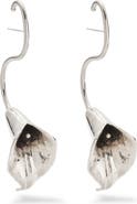 Lady Grey Calla Lily Drop Earrings