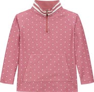 Courtside Kids Girls Retro Half-Zip