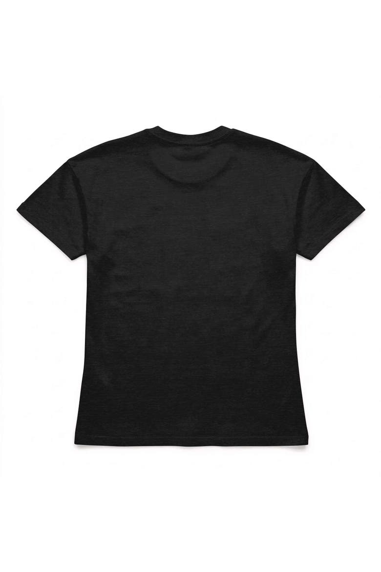 Women's Guitar Portrait Short Sleeve T-Shirt, Alternate, color, Black
