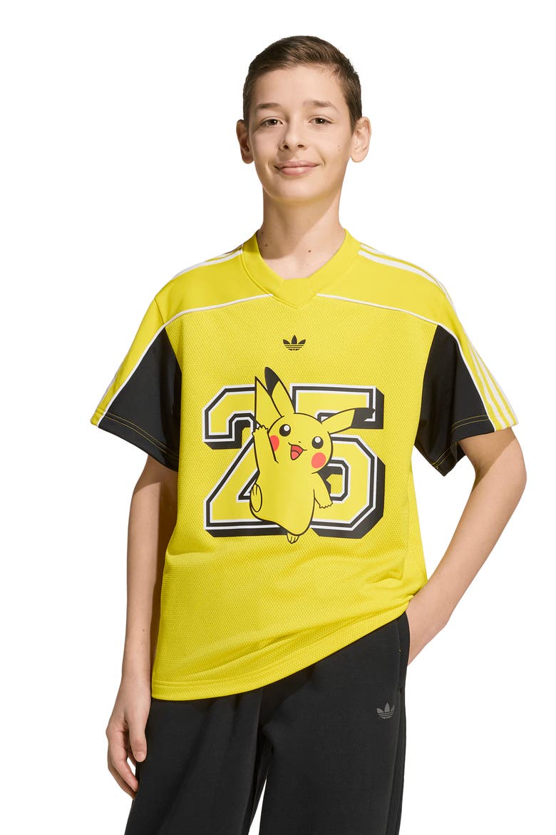 Kids' Pokémon Graphic Jersey, Alternate, color, YELLOW