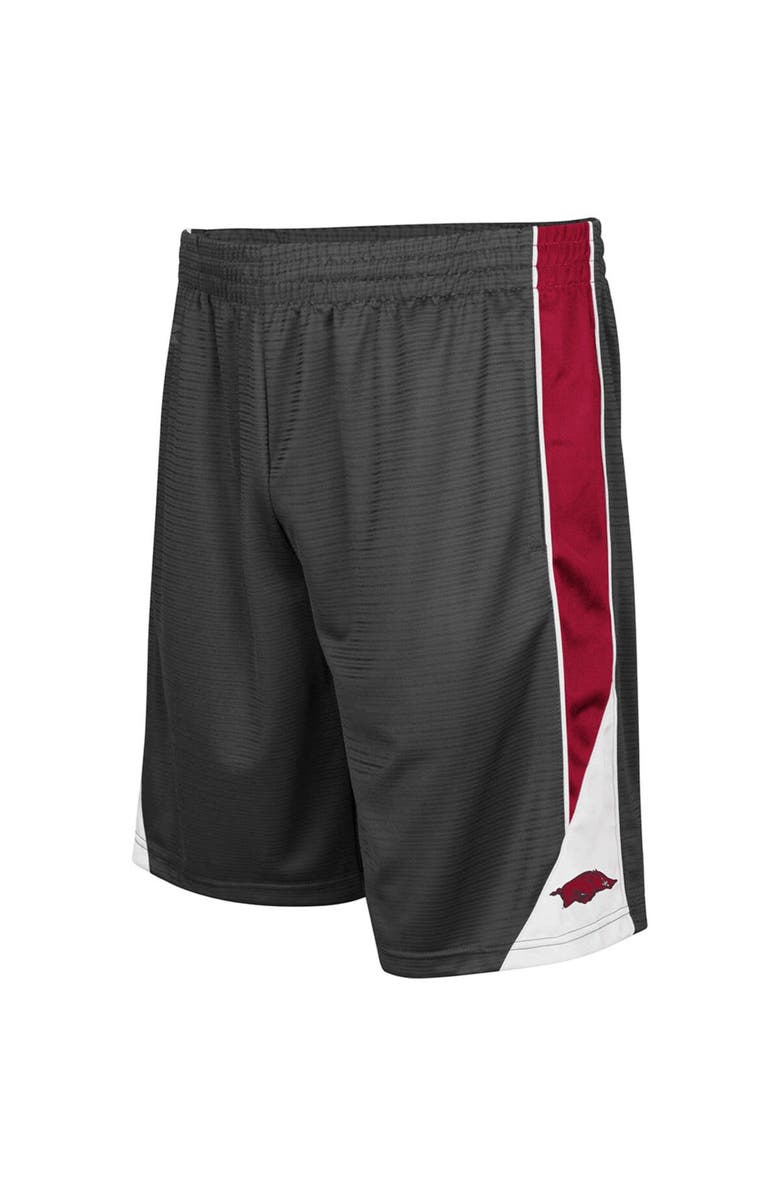 COLOSSEUM Men's Colosseum Charcoal Arkansas Razorbacks Turnover Shorts, Main, color, Charcoal