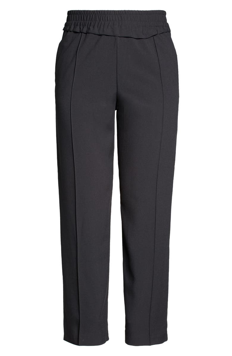 Topshop Asymmetric Overlay Pants, Main, color, 