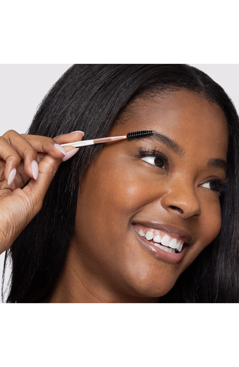 TWEEZERMAN Rose Gold Brow Shaping Scissors & Brush Set, Alternate, color, Rose Gold