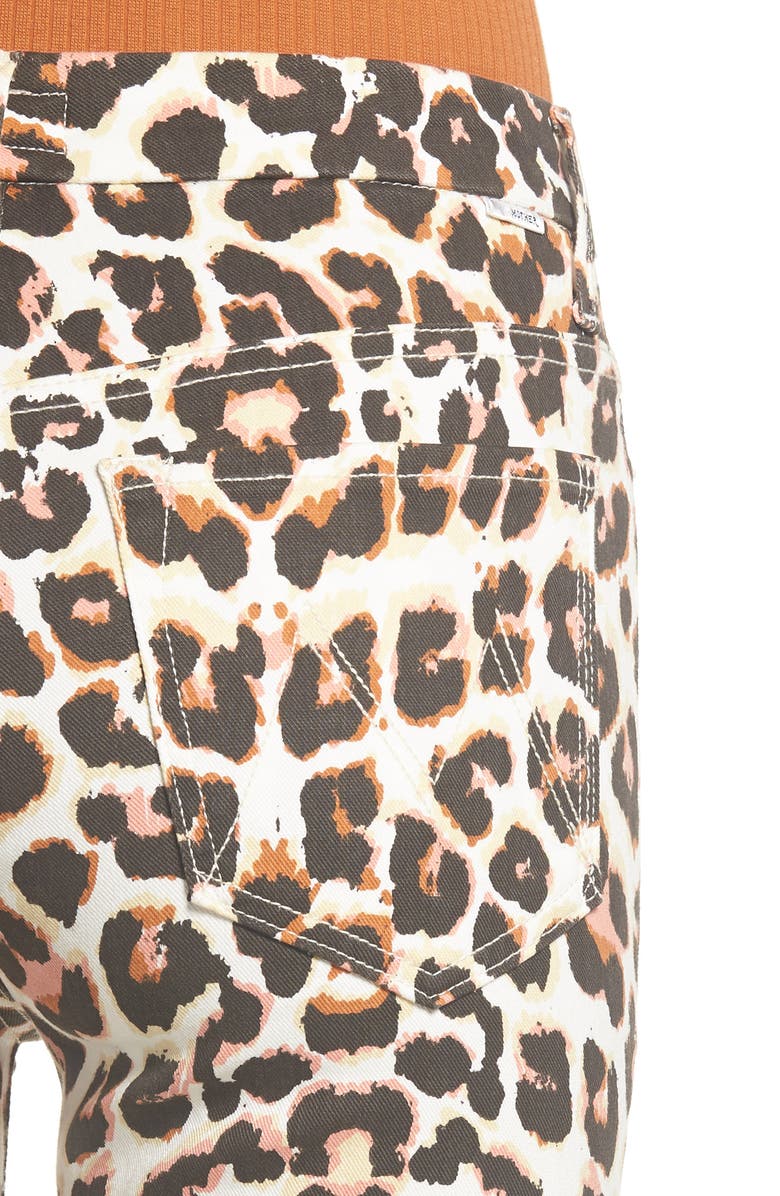 MOTHER The Looker High Waist Frayed Ankle Skinny Jeans, Alternate, color, 