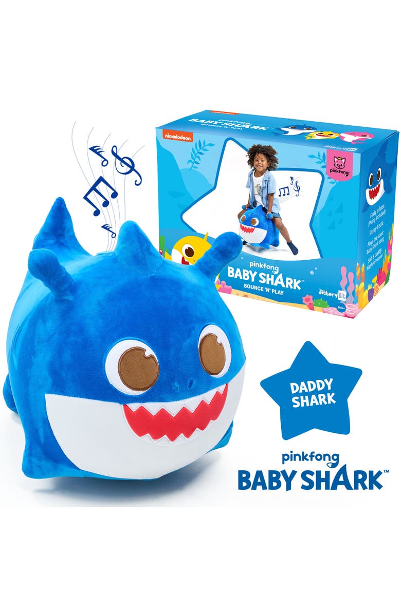 JitteryGit Daddy Shark-Bounce-n-Play, Main, color, 
