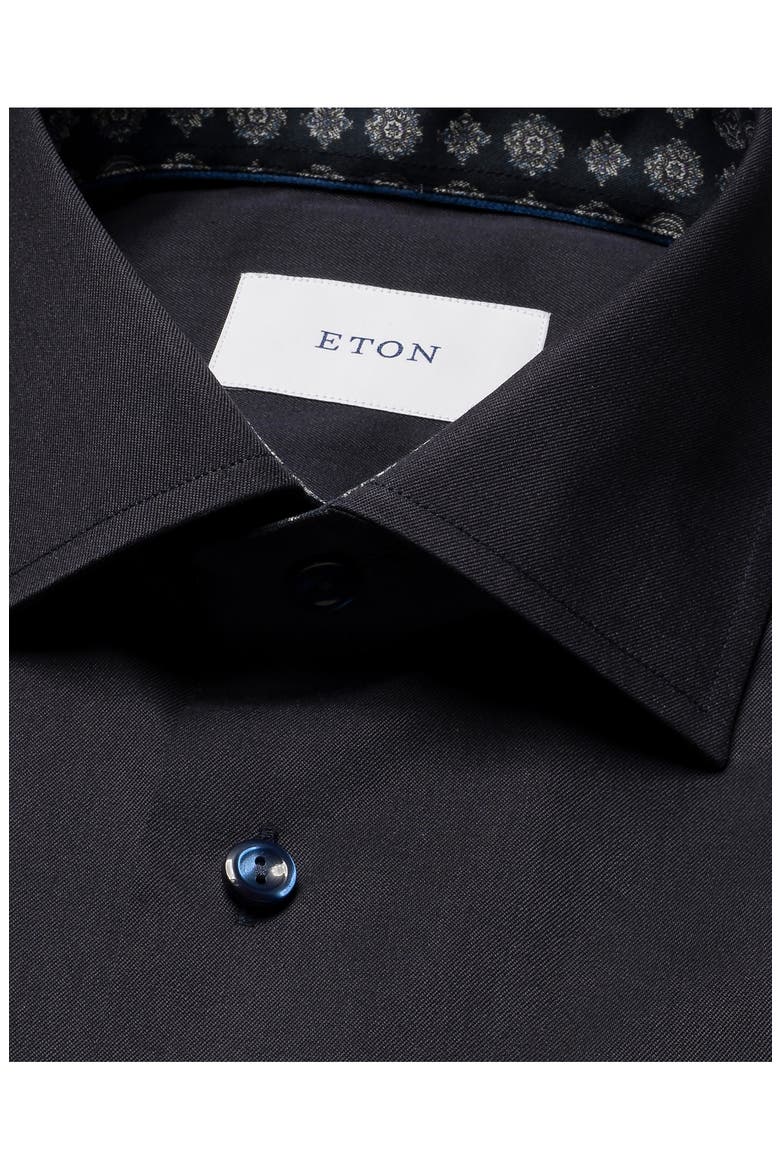 Slim Fit Solid Shirt, Alternate, color, NAVY