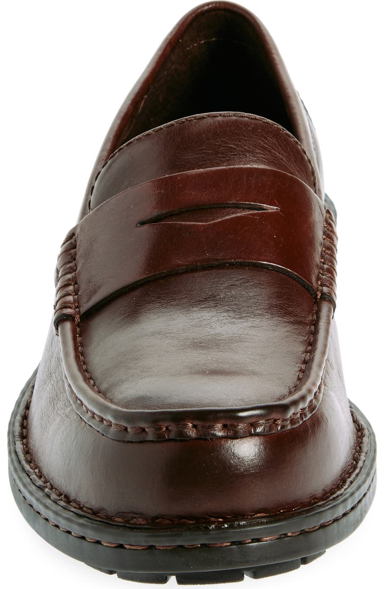 Børn Langley Penny Loafer, Alternate, color, Brown F/ G