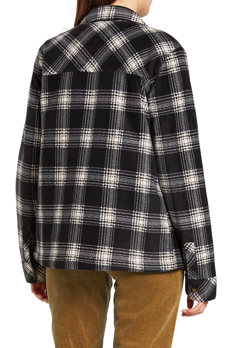 Plaid Dreams Shirt Jacket, Alternate, color, SAND