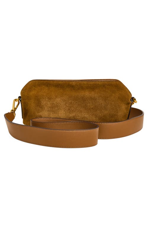Rag & Bone Gramercy Genuine Suede Crossbody Bag In Brown