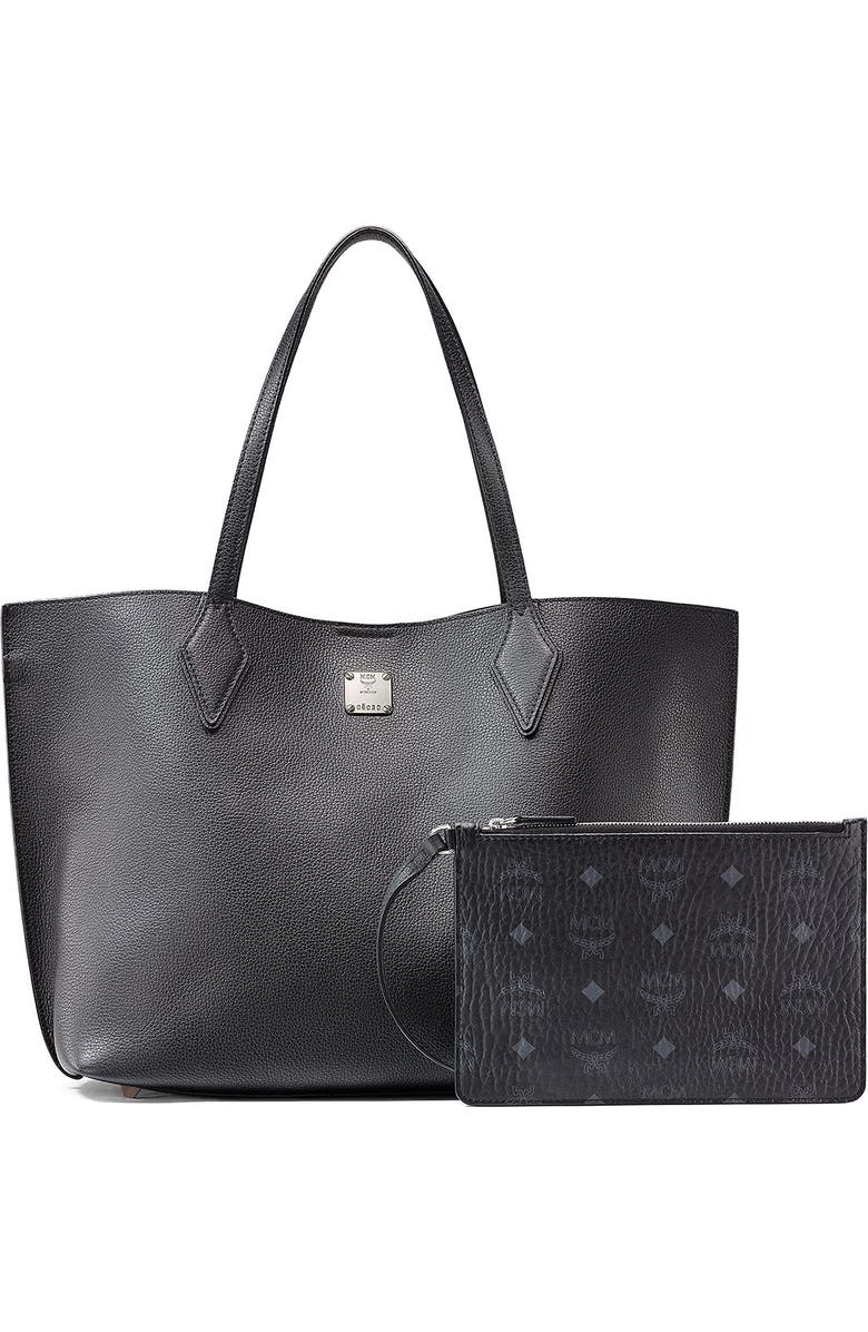 MCM Yris Leather Tote, Alternate, color,