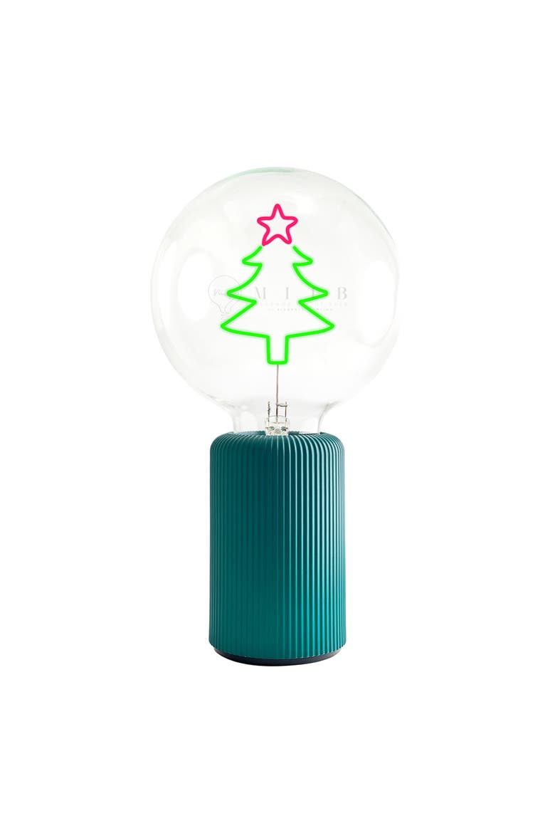 Xmas Tree Portable Table Lamp, Alternate, color, Emerald