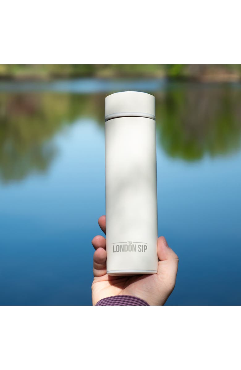 London Sip Infuser Bottle 16oz, Alternate, color, Pearl White