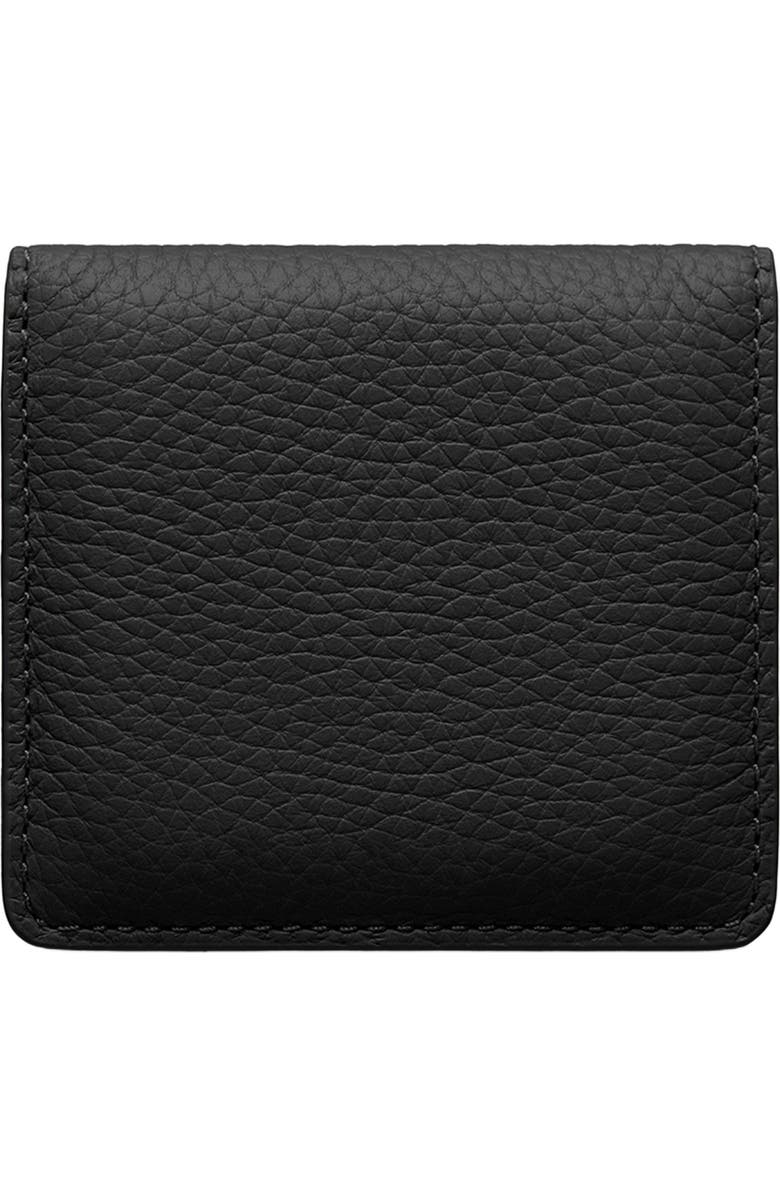 MAISON de SABRÉ Leather Compact Mirror, Alternate, color, Rouge Noir