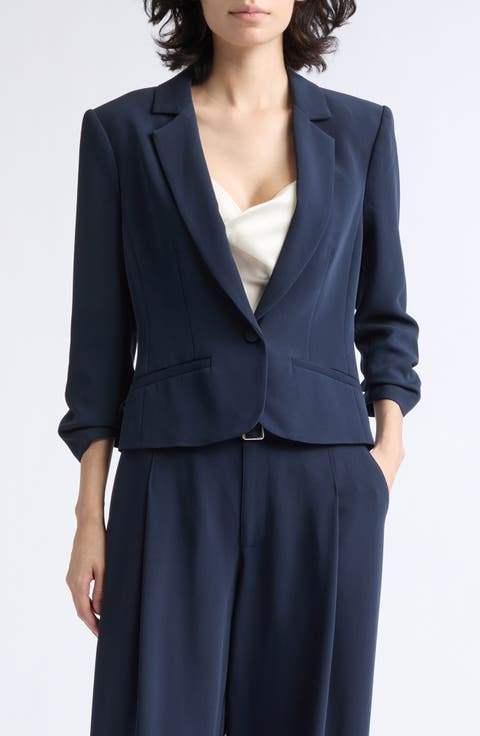 Le Petit Khloe Crop Blazer