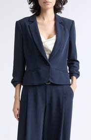 Cinq à Sept Le Petit Khloe Crop Blazer